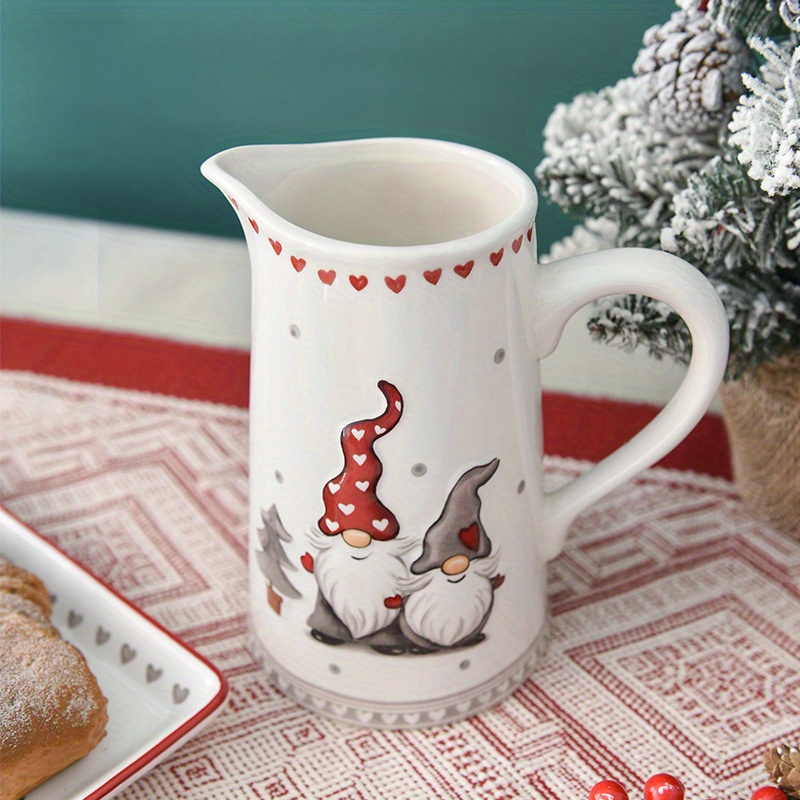 Creative Christmas Cold Water Kettle Santa Claus Pattern - Temu