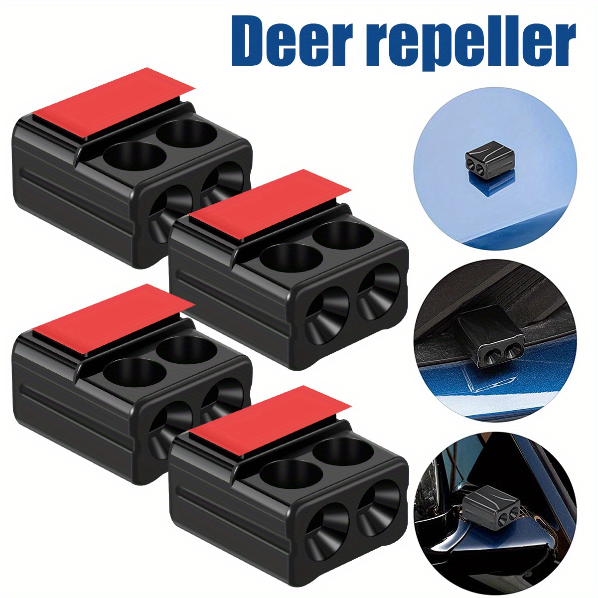 4pcs Deer Warning And Repelling Whistles, Physical Ultrasonic Mini  Waterproof Deer Whistle, Animal Alert Device, Avoids Collisions For Car  Motorcycle
