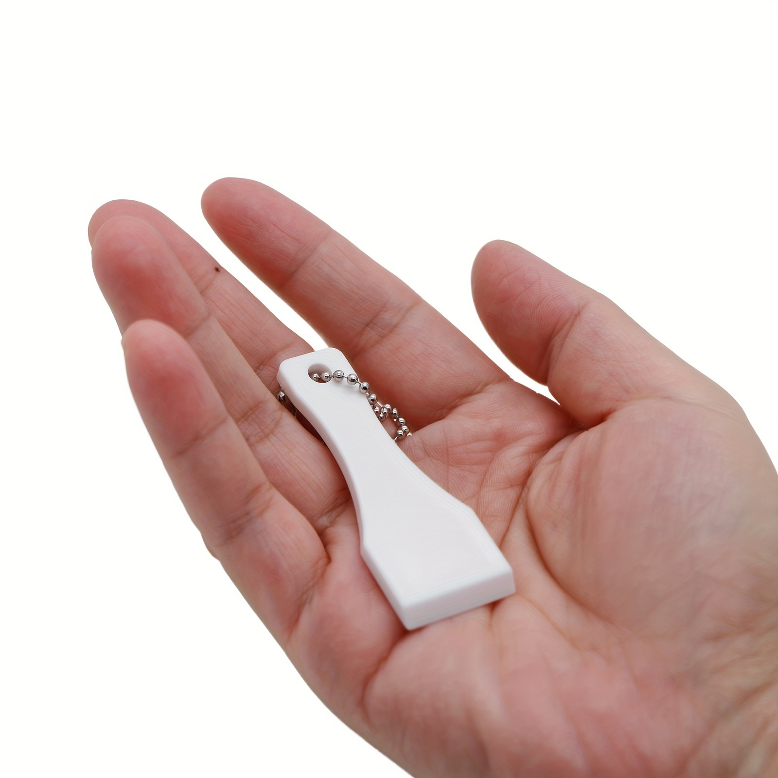 Lottery Scratcher Tool Keychain Ice Scoop Shape Scratch Tool - Temu