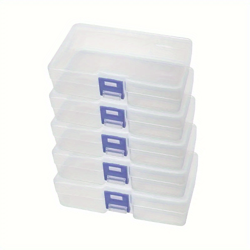 Miscellaneous Storage Boxes Small Storage Box Transparent - Temu