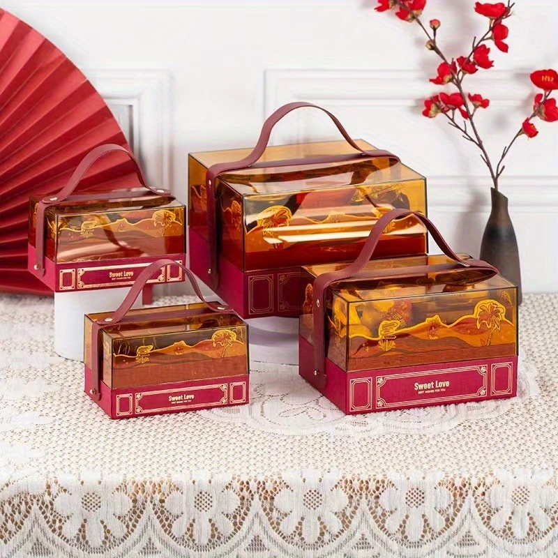 Tinksky 5pcs Tinplate Small Candy Boxes Wedding Favors Candy Boxes Empty  Gift Giving Party Favors Boxes 