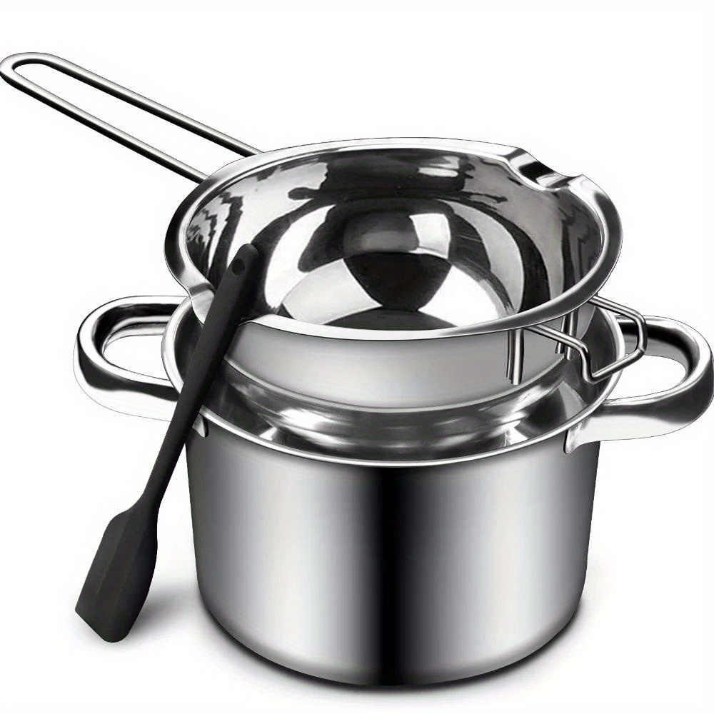 Stainless Steel Double Boiler Pot Melting Pot Soap Candle Candy