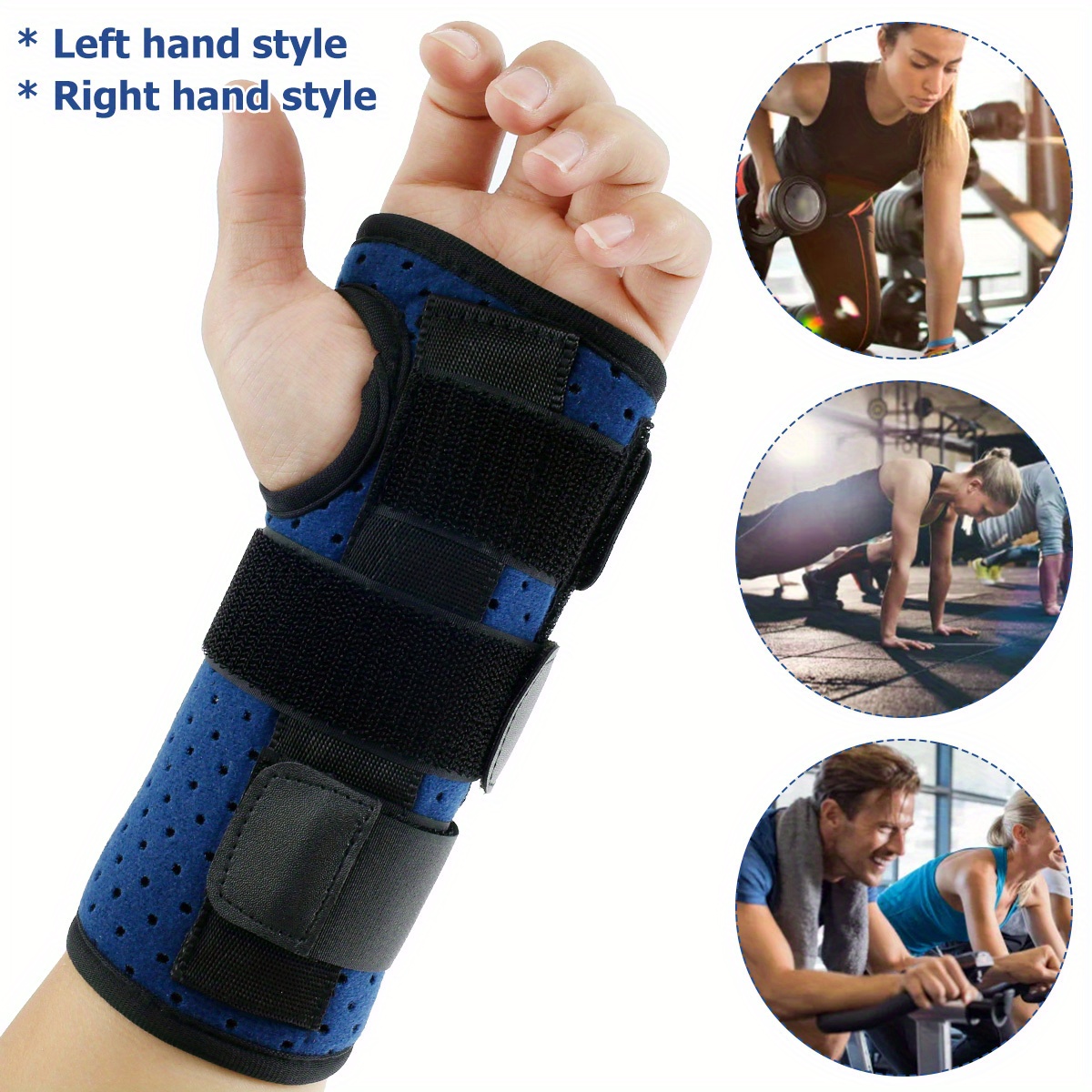 Wrist Compression Sleeves Hand Brace Wrist Support Carpal - Temu