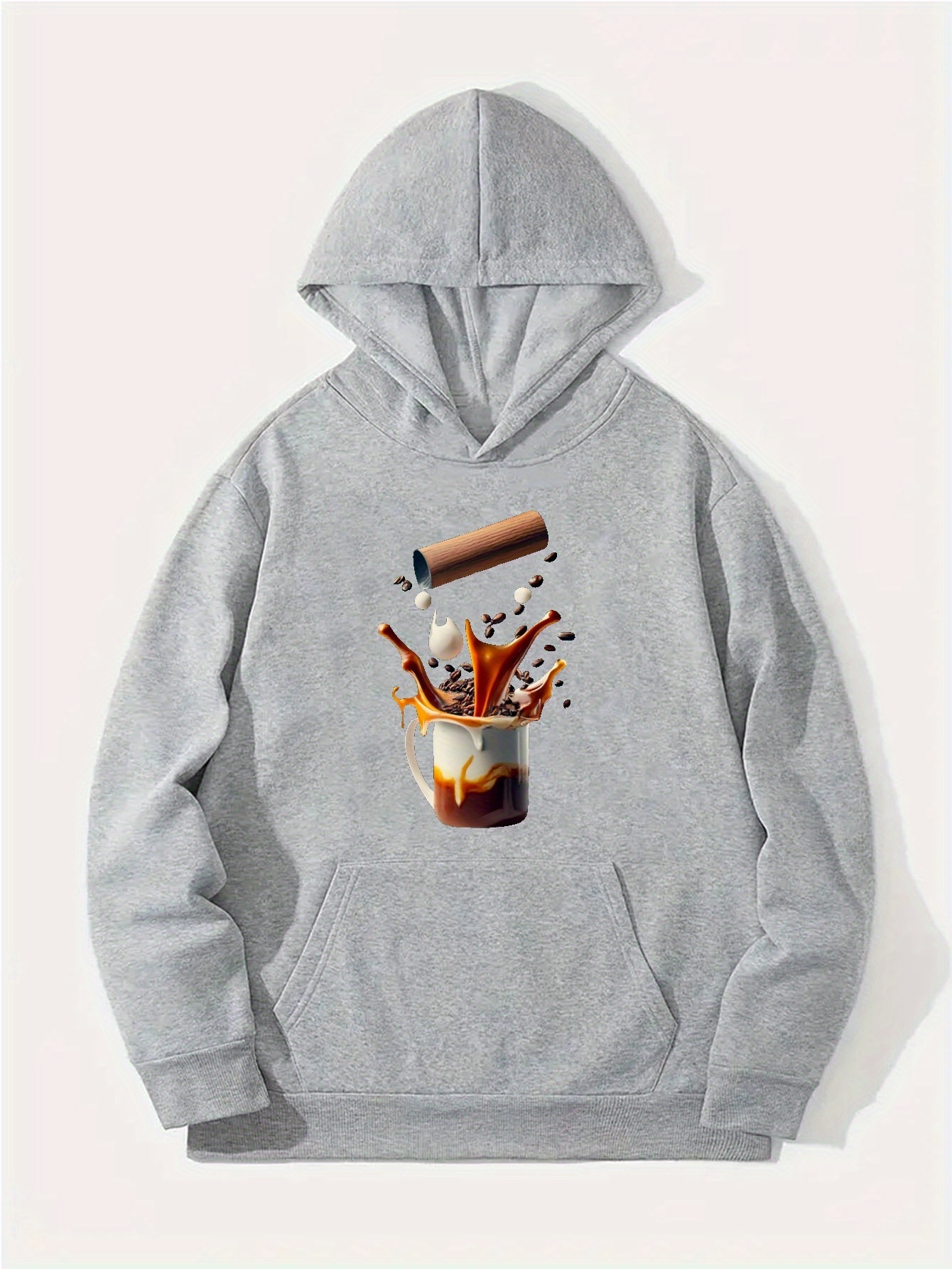 3d milk shop print hoodie