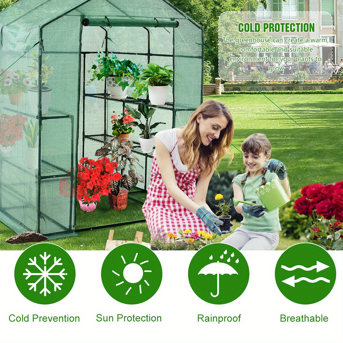 Walk in Greenhouse Portable Greenhouses For Indoors - Temu