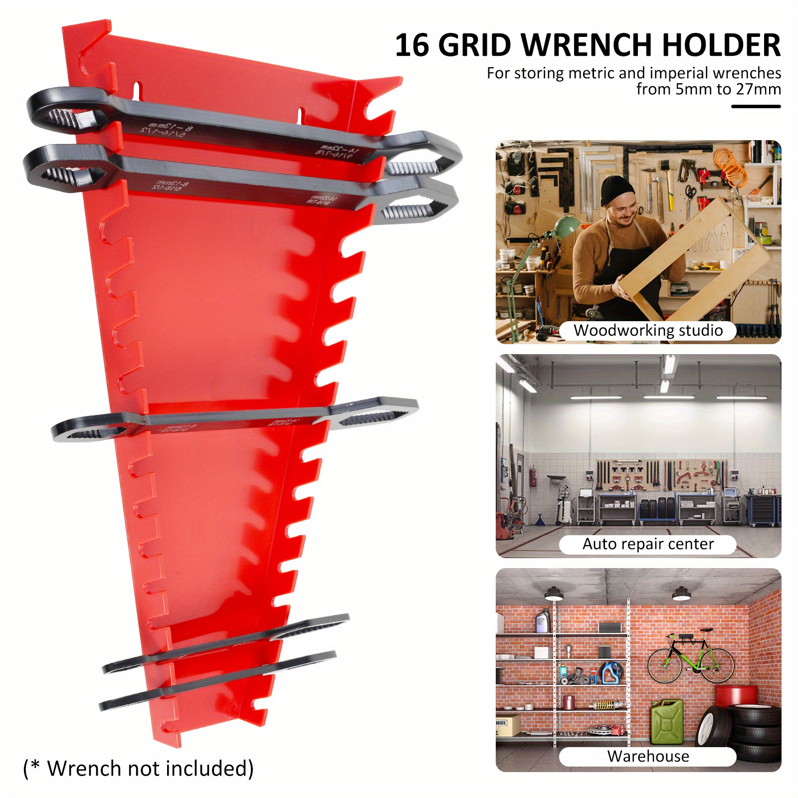 Vertical Wrench Organizers