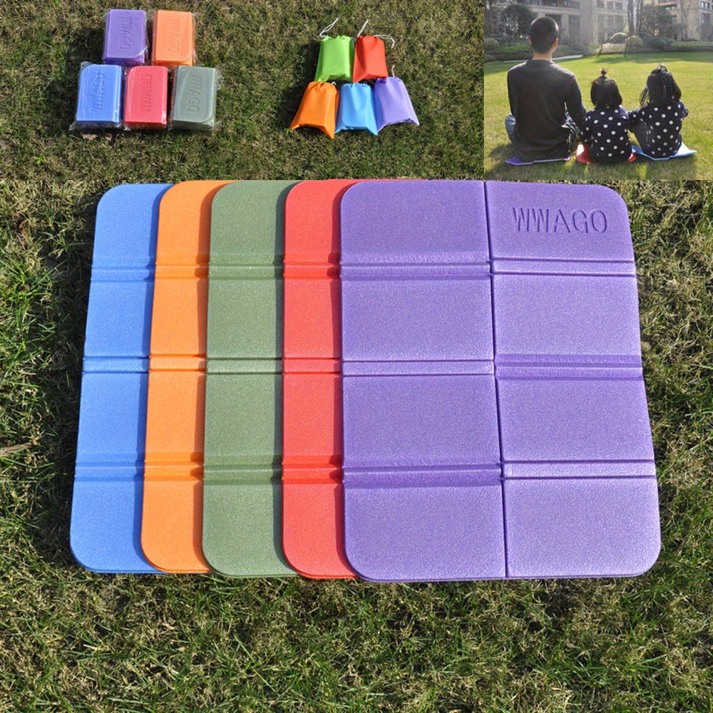 

1pc Foam Portable Seat Pad, Waterproof Folding Cushion, , Moistureproof Outdoor Hiking And Picnic Mattress, Compact Lightweight Camping Accessory, Assorted Colors