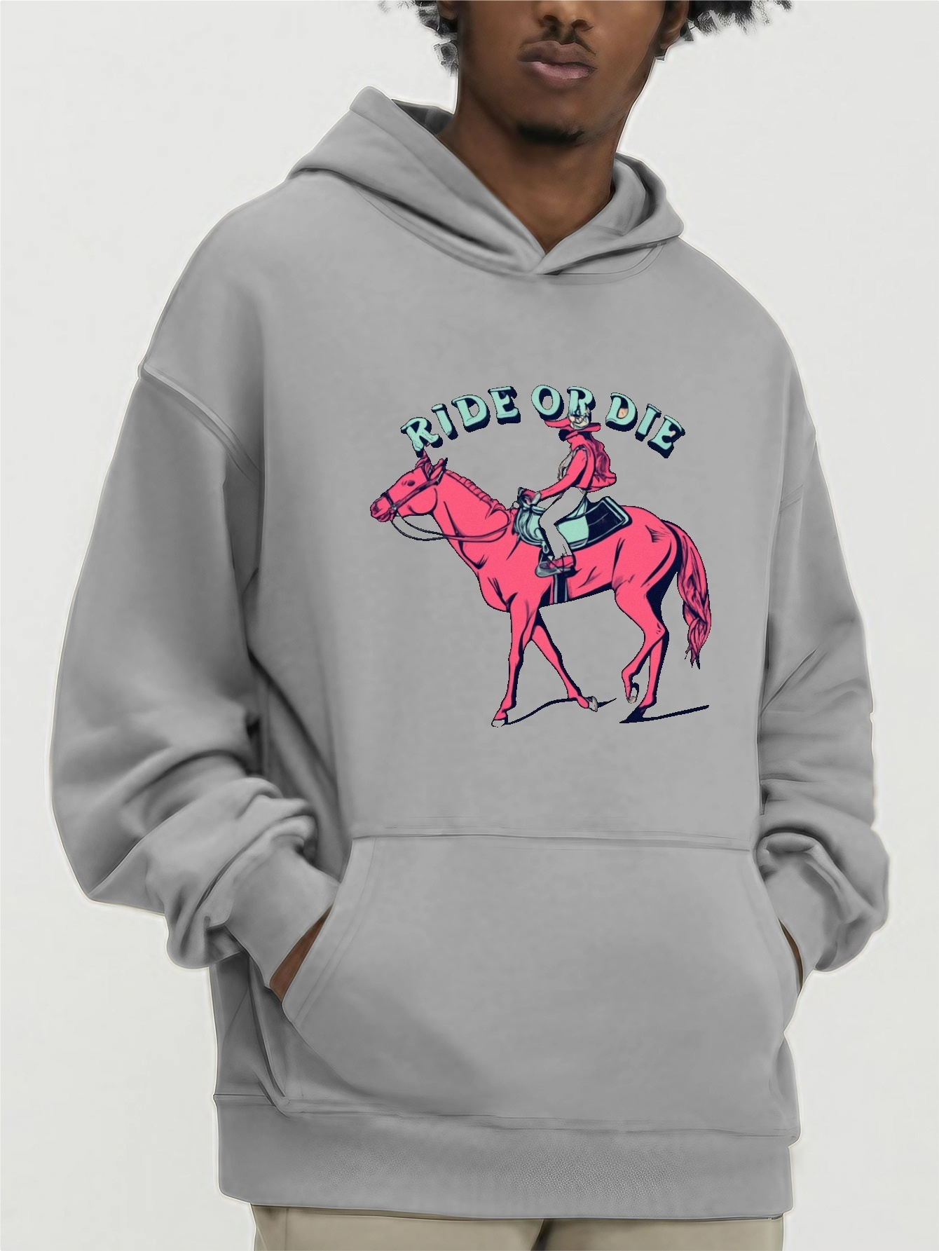 Could A Train Station Print Kangaroo Pocket Fleece - Temu Canada