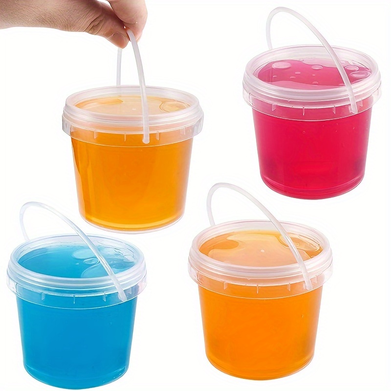 testyu 250ml Transparente Botes Cocina, 14 Piezas Bote de Plástico  Transparente, Frascos de Plástico con Tapa para Cremas Corporales,  Lociones, Slime, Cuentas, Joyas, Comida Seca : : Hogar y cocina