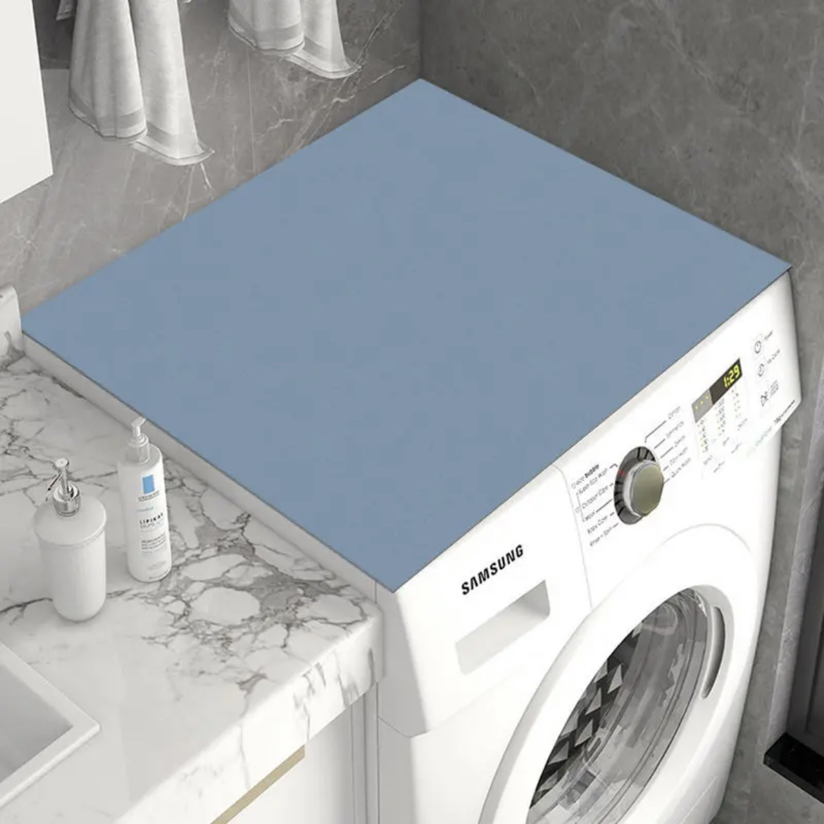 Washer And Dryer Covers Protector Mat Diatomaceous Washing - Temu