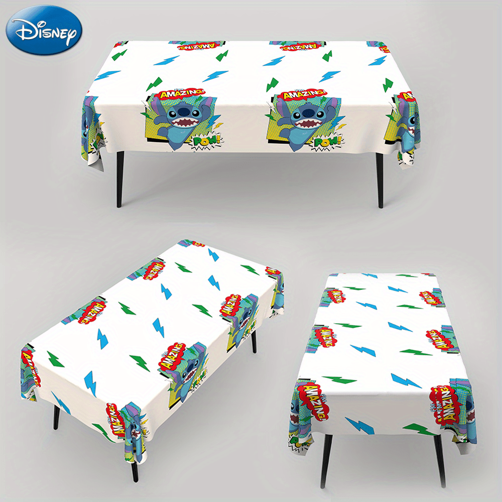 Officially Licensed Stitch Party Tablecloth Party - Temu