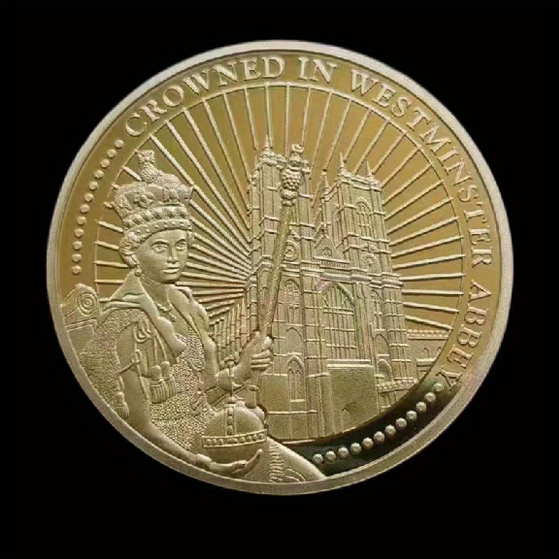 Gruwkue Reine Elizabeth II Jubilee Coin, 1952-2022 Reine d'Angleterre Souvenirs Souvenir, Pièce Jubilé Non Circulée Sa Majesté, Cadeaux pour Les Enfants Et Adultes Gruwkue Reine Elizabeth II Jubilee Coin, 1952-2022 Reine d'Angleterre Souvenirs Souvenir, Pièce Jubilé Non Circulée Sa Majesté, Cadeaux pour Les Enfants Et Adultes