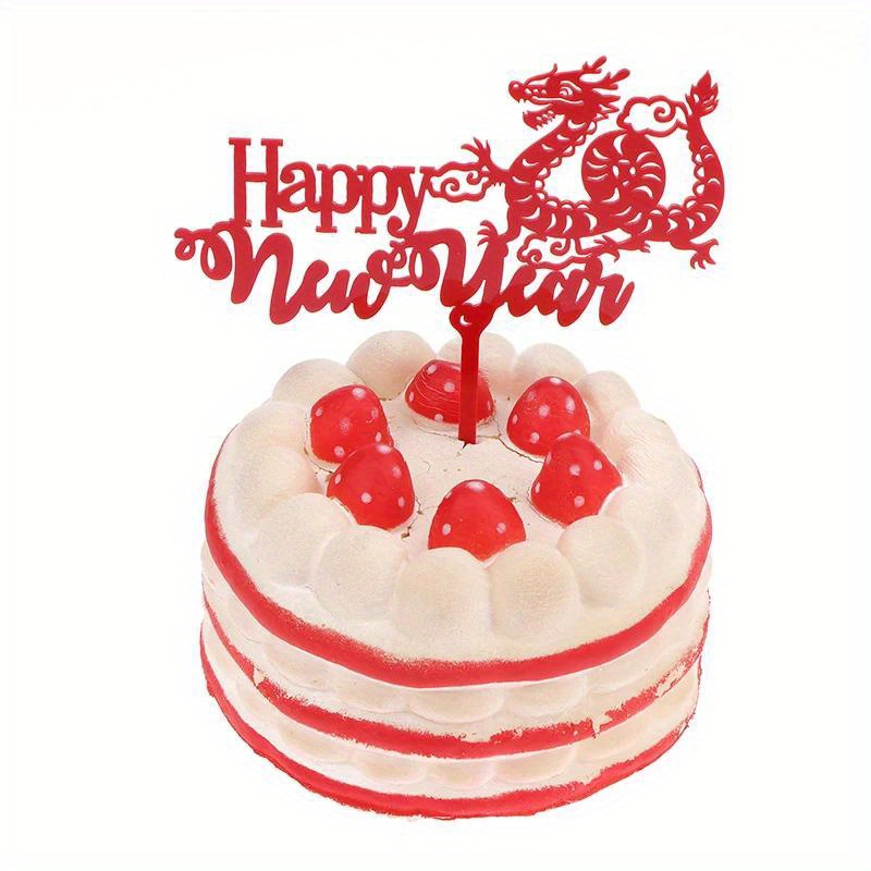 Happy 2024 new year cake topper by x3mnexus - MakerWorld