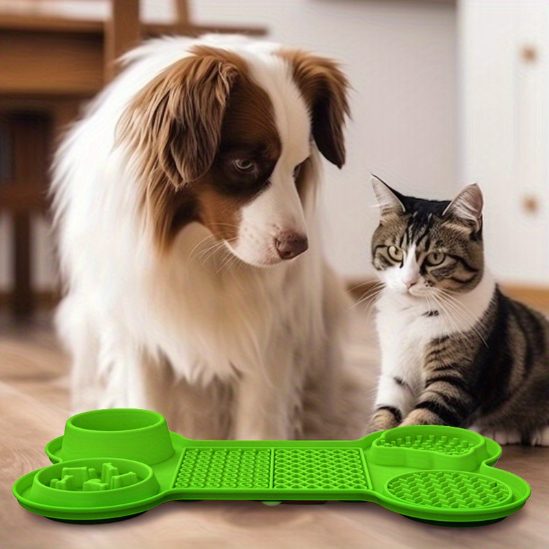 Pet Food Slow Feeder Lick Plate