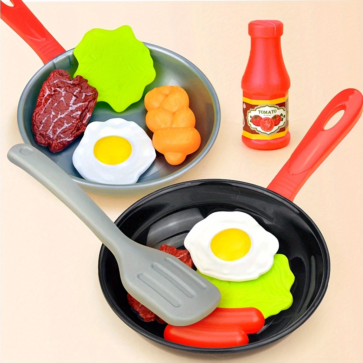 1pc Electric Simulated Fun Kitchen Playset Cooking Utensils Food Full Set  For Children, Ideal For Halloween, Christmas, Carnival, Easter, Birthday