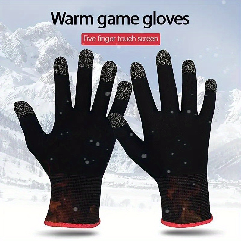 Gaming Gloves For Sweaty Hands Breathable Touchscreen Game - Temu