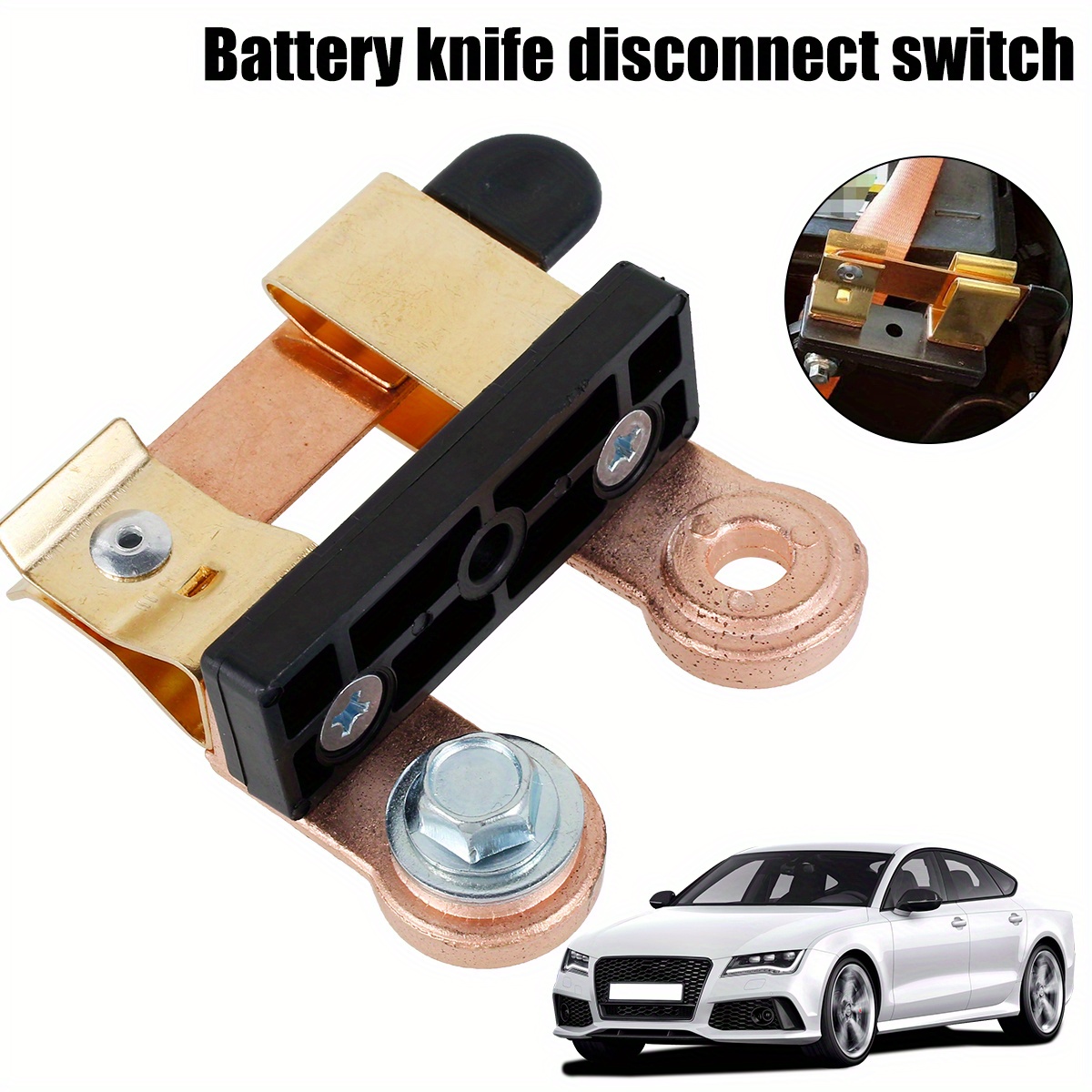Batterie-Isolator-Schalter, Auto Auto Batterie Cut Off Schalter 12V / 24V  Notstrom Kill Trennschalter Schalter