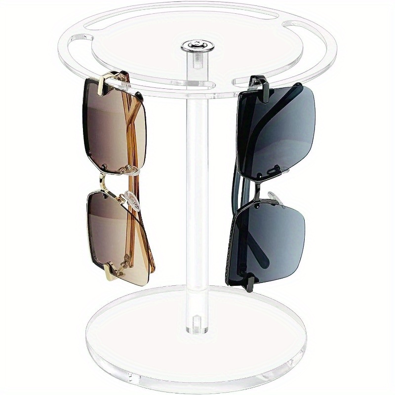 1 Stück Drehbarer Sonnenbrillenhalter Aus Acryl, Desktop-brillenständer,  Transparenter Drehbarer Sonnenbrillen-organizer - Haushalt & Küche - Temu  Germany
