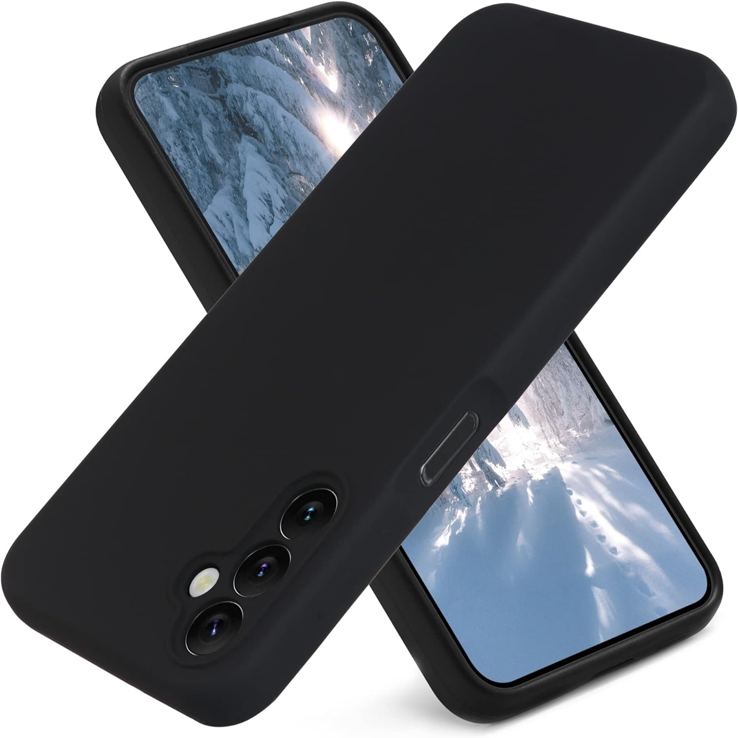Black Trendy Galaxy A14 5G Case