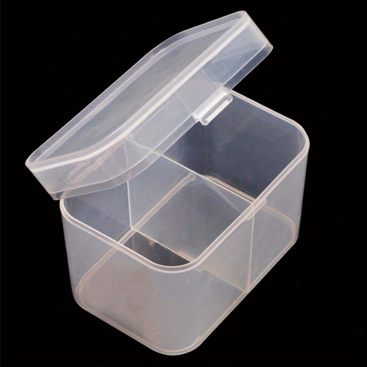 Grid Container,Grid Storage Box Dustproof Clear Organizer Box Grid