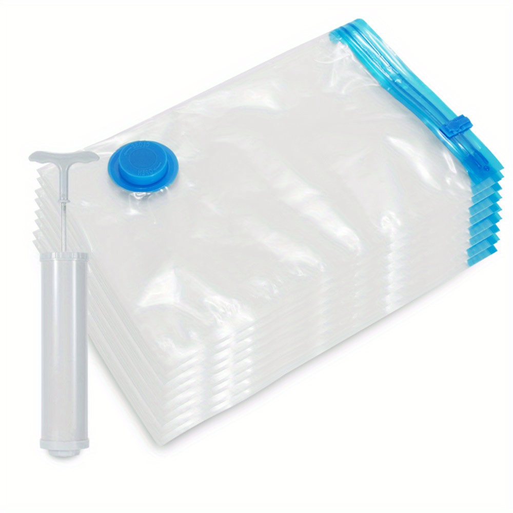 Transparent Vacuum Compression Storage Bags Dustproof Sealed - Temu