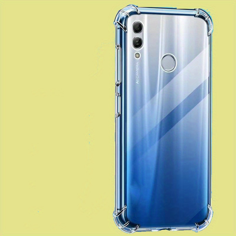 TIYA Case Clear for Huawei P Smart 2019/Honor 10 Lite/Nova Lite 3 TPU Four  Corners Cover Transparent Soft