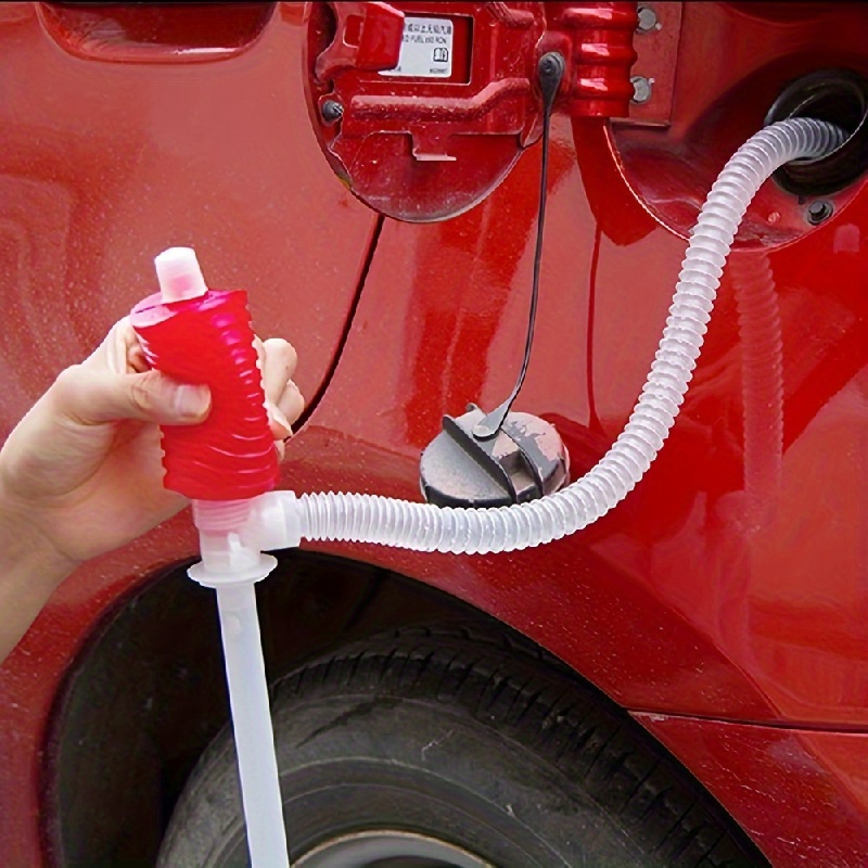 Pompe à Main Manuelle Portable Pompe de Transfert de Carburant de Voiture  pour le Transfert de Liquide d'Eau de Carburant de Pétrole, facile à  utiliser, facile à transporter - 150cm