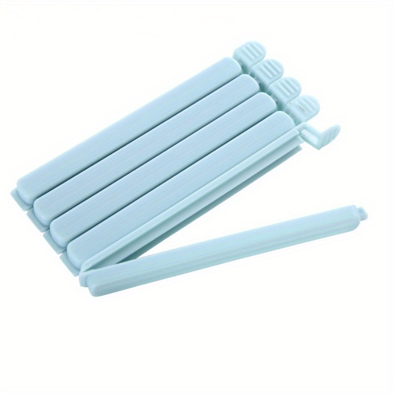 5pcs, Universal Food Clips, Fashion Practical Home Sealing Clamp, Keep And , Snack Bag Sealer Food Clips, Kitchen Tool