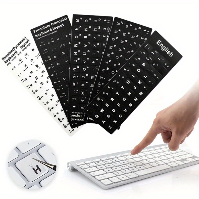 English Keyboard Stickers universal Keyboard Sticker - Temu