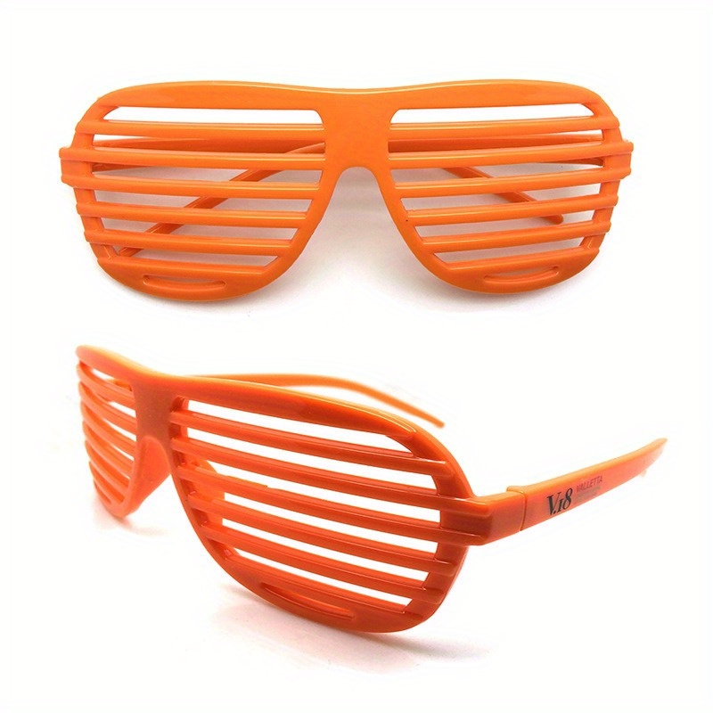 Plastic Shutter Fashion Glasses Party Eyeglasses Photo Props Temu