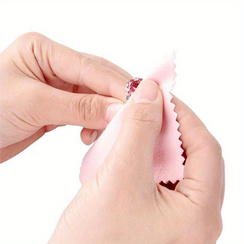 10/20/50pcs Professional Jewelry Cleaning Cloths - Get That Sparkling Look!