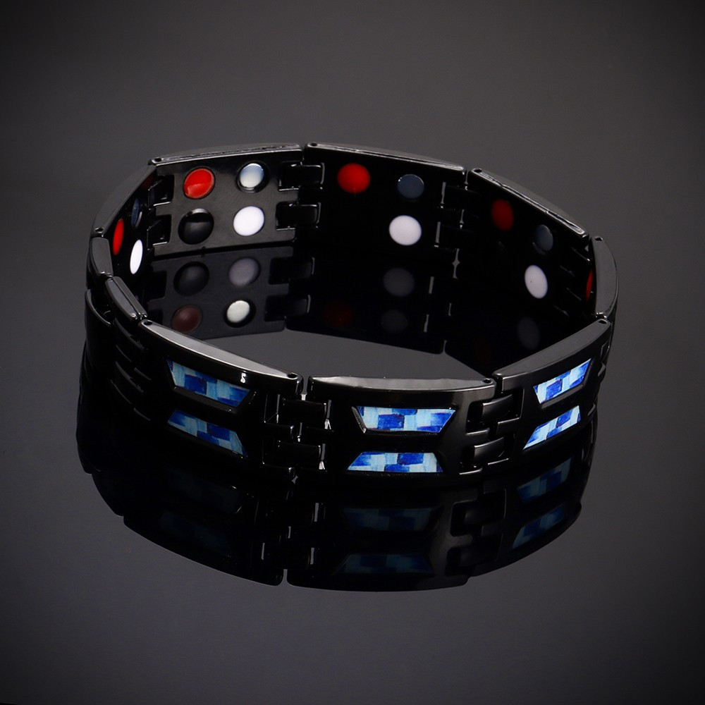 

1pc Fashion Versatile Magnetic Men's Bracelet, Cool Versatile Simple Bracelet Jewelry Gift For Friend