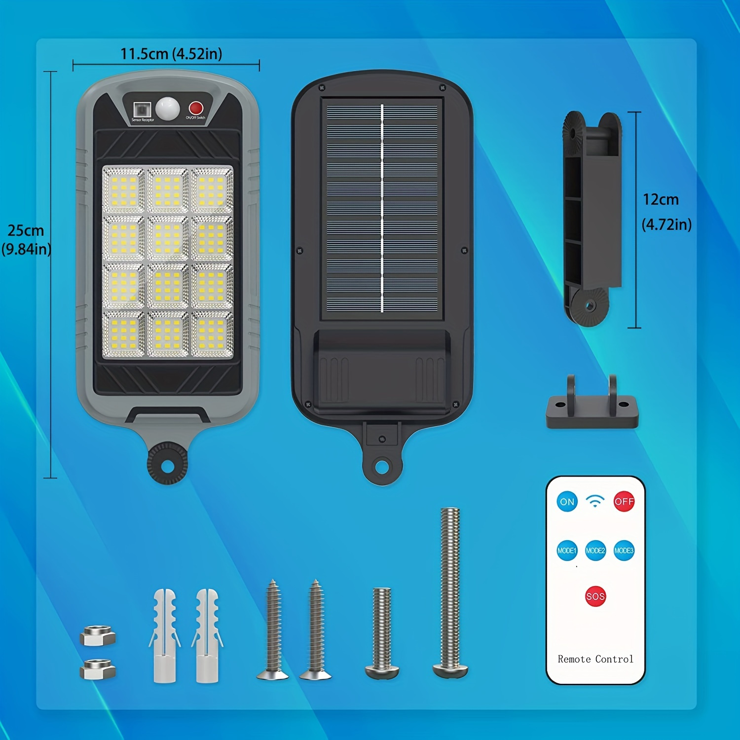 outdoor solar powered motion lights