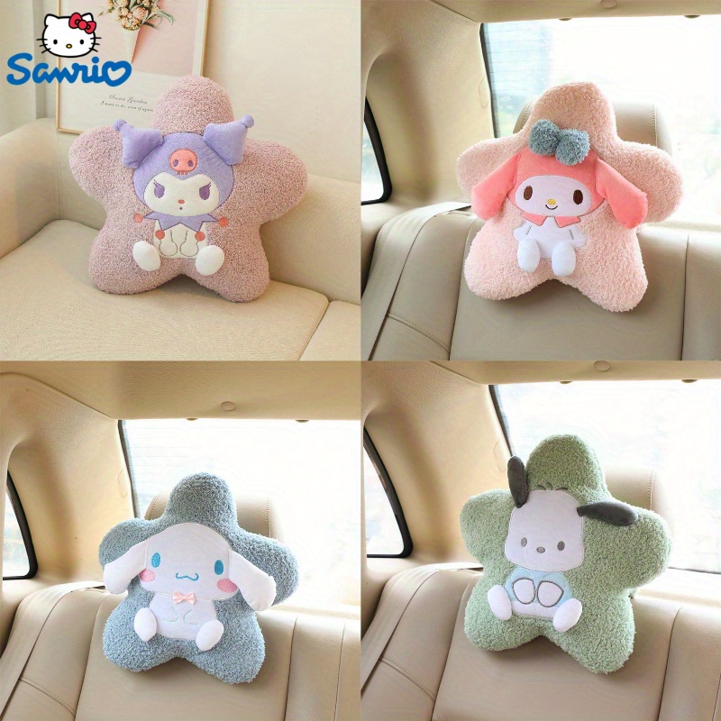 Fluffy Sanrio Plush Toys Cute Cartoon Anime Plushie Kuromi My Melody Kitty  Headrest Neck Pillow Car Cushion Toys Girl&child Gift - Realistic Reborn  Dolls for Sale