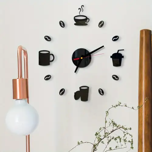 Reloj Digital Led 3d Reloj Pared Luminoso Moda Modo Creativo - Temu