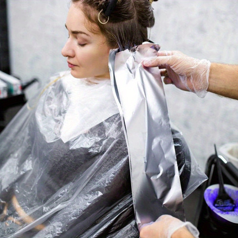 disposable barber capes disposable hair cutting capes Temu New