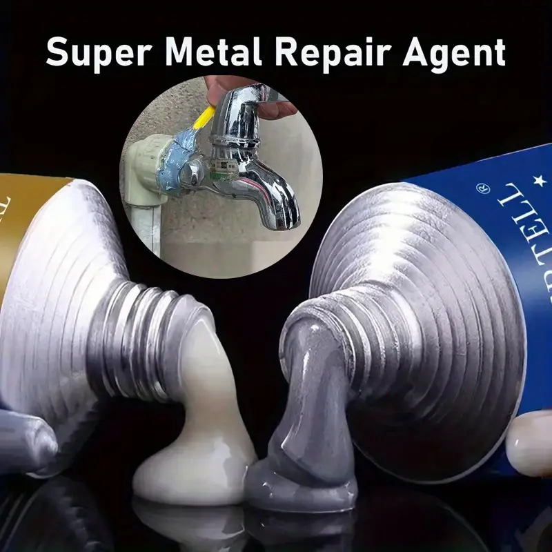 AB Super Metal Repair Glue Casting Iron Caulk High Strength Repairing  Adhesive Heat Resistance Cold Weld Industrial Sealer Agent
