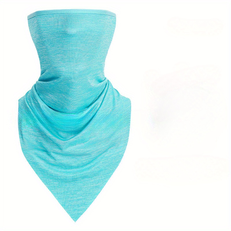 1pc Multi Functional Ice Silk Triangle Scarf Sun Protection Outdoor Sports  Ideal Men Women - Jewelry & Accessories - Temu