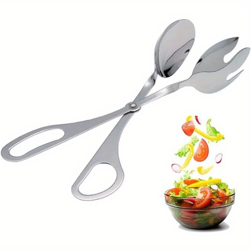 Salad Tongs For Serving 2 Packs Eco-friendly Stainless Steel Salad
