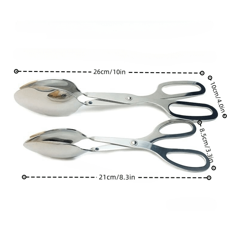 Salad Tongs For Serving 2 Packs Eco-friendly Stainless Steel Salad