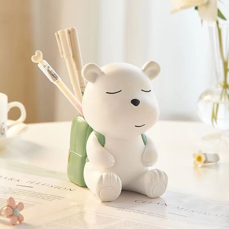 Cute Creative Pencil Holder Desk Storage Pen Holder Unique - Temu Canada