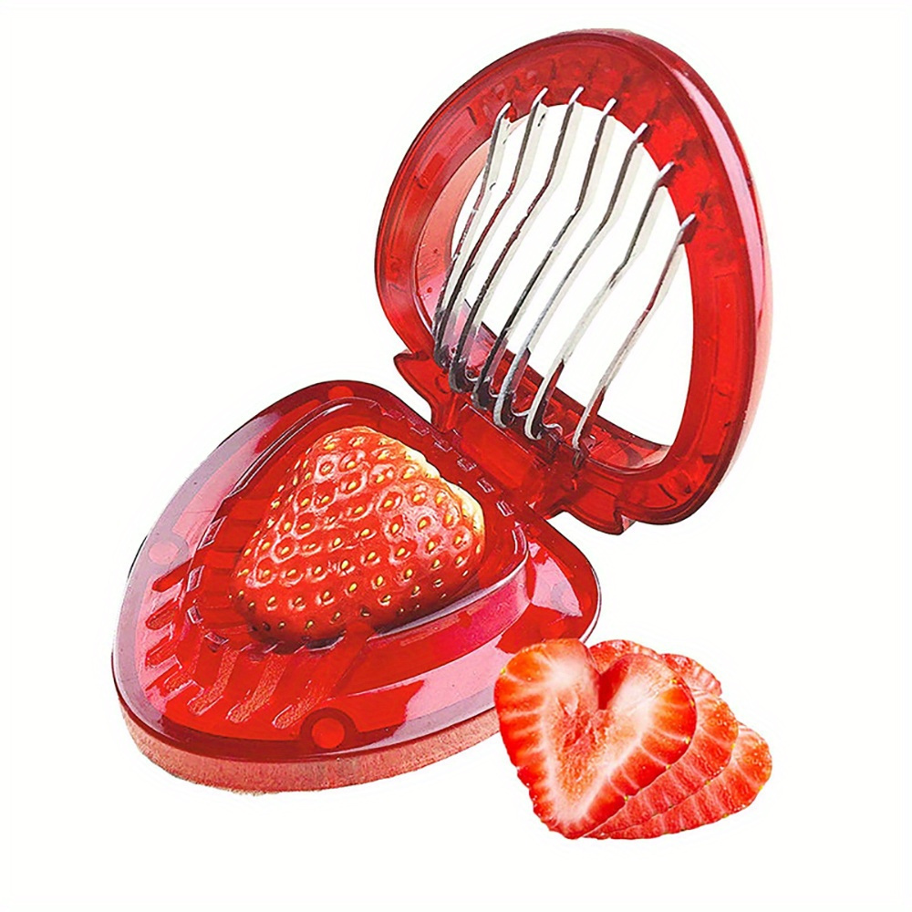 Portable Press Type Cup Slicer Safety Fruit Egg Slicer Strawberry