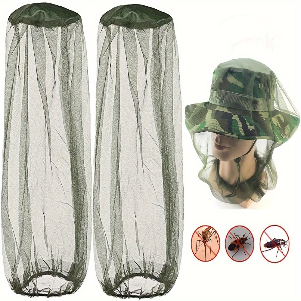 Mosquito And Insect Prevention Gauze Net Bucket Hat Bee - Temu