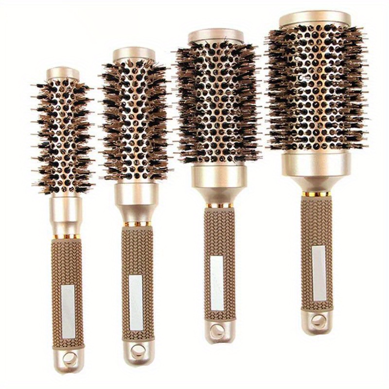 haarbürste thermische rundkamm anti-statik haarstyling werkzeuge friseur lockenwickler