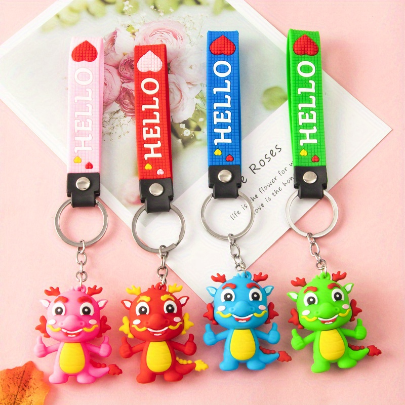 Year Dragon Keychain Pendant Car Key Chain Keyring