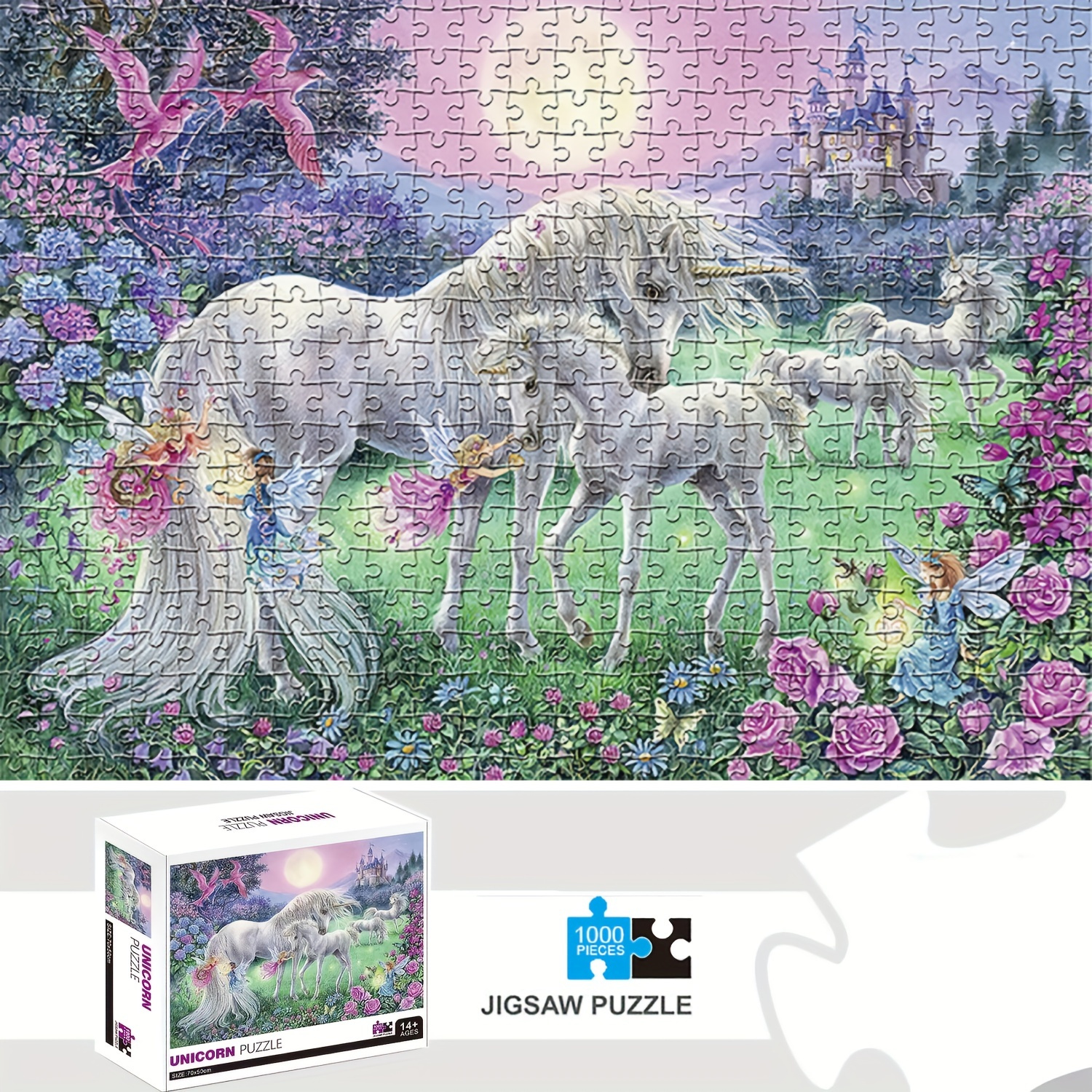 Jigsaw Puzzles for Adults 1000 Piece Puzzle for Adults 1000 Pieces Puzzle  1000 Pieces Kids Large Puzzle Game Decompression Toys