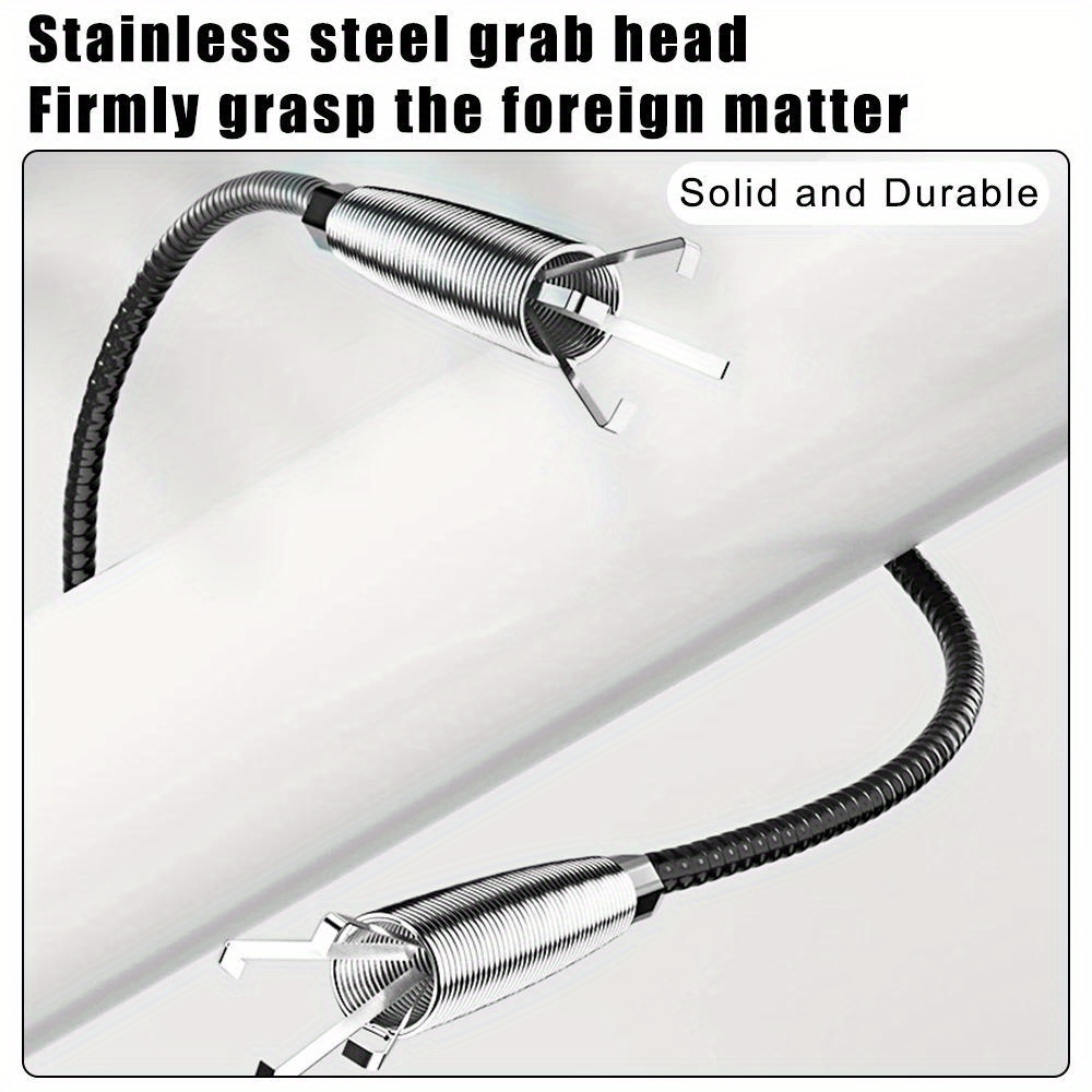 Sewer Pipe Unblocker Clog Plug Hole Bathroom Hair Cleaner Temu