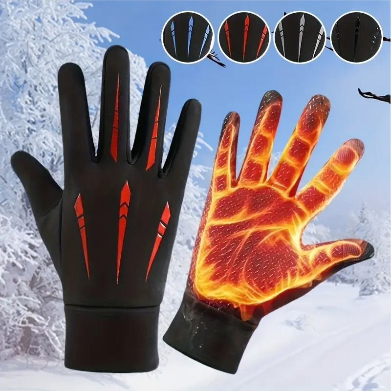 

Women's Thermal Touch Screen Ski Gloves, Outdoor Gloves