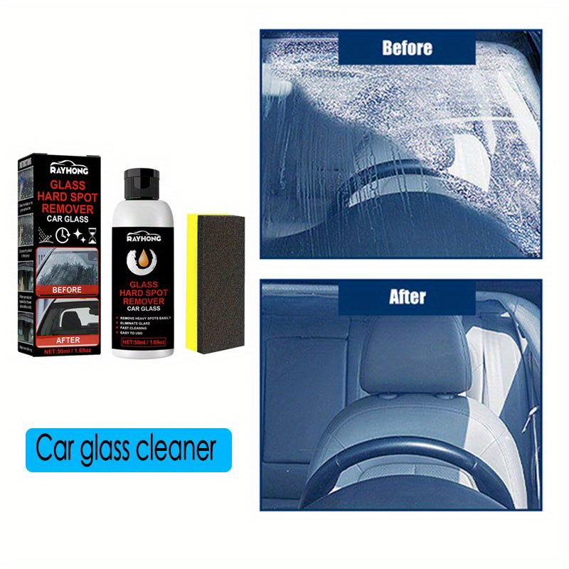 1/2 Bottles Ceramic Oxide Glass Scratch Remover, Professional Glass  Polishing Compound For Windshield, Glass