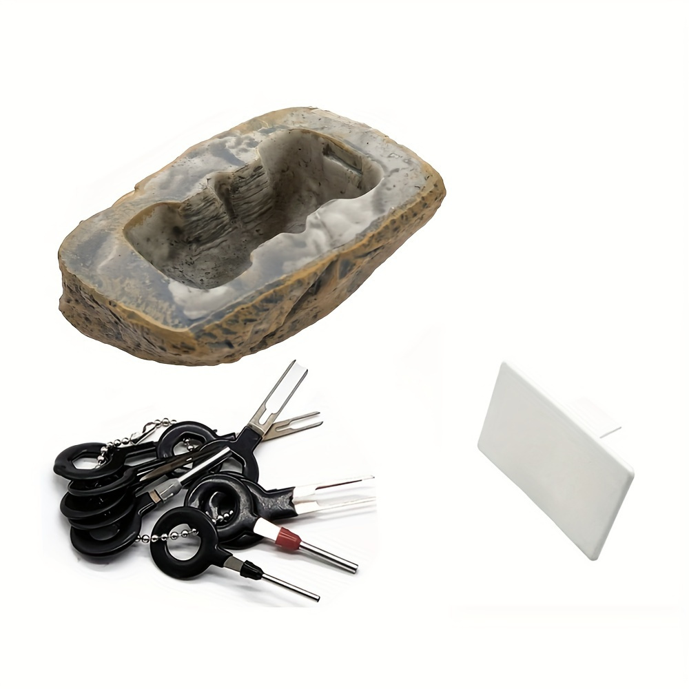 Key Hider Rock Transfer Safe For Spare Keys Authentic Look - Temu